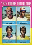 616 Dave Augustine, Pepe Manual, Jim Rice, John Scott (1975 Rookie Outfielders)