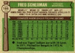 188 Fred Scherman (Back)