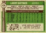 238 Larry Biittner (Back)