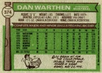 374 Dan Warthen (Back)