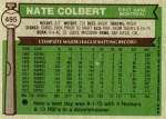 495 Nate Colbert (Back)