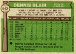 642 Dennis Blair (Back)