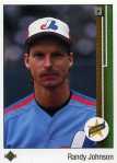1989 Upper Deck Baseball 25 Randy Johnson (Star Rookie)