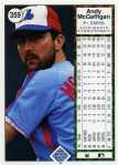 1989 Upper Deck Baseball 359 Andy McGaffigan (Back)