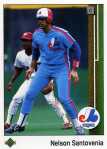 1989 Upper Deck Baseball 380 Nelson Santovenia