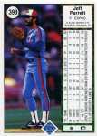 1989 Upper Deck Baseball 398 Jeff Parrett (Back)