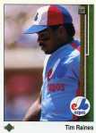 1989 Upper Deck Baseball 402 Tim Raines