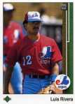 1989 Upper Deck Baseball 423 Luis Rivera