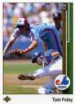 1989 Upper Deck Baseball 441 Tom Foley