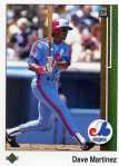1989 Upper Deck Baseball 444 Dave Martinez