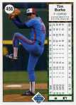 1989 Upper Deck Baseball 456 Tim Burke (Back)
