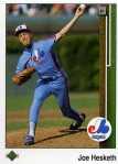 1989 Upper Deck Baseball 60 Joe Hesketh