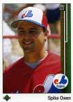 1989 Upper Deck Baseball 717 Spike Owen