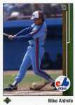 1989 Upper Deck Baseball 738 Mike Aldrete